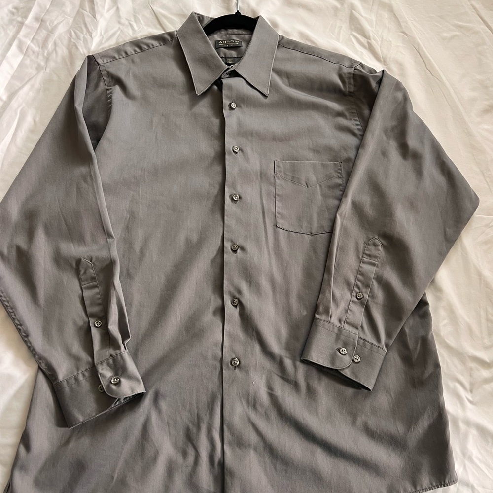 Arrow Charcoal Dress Shirt
